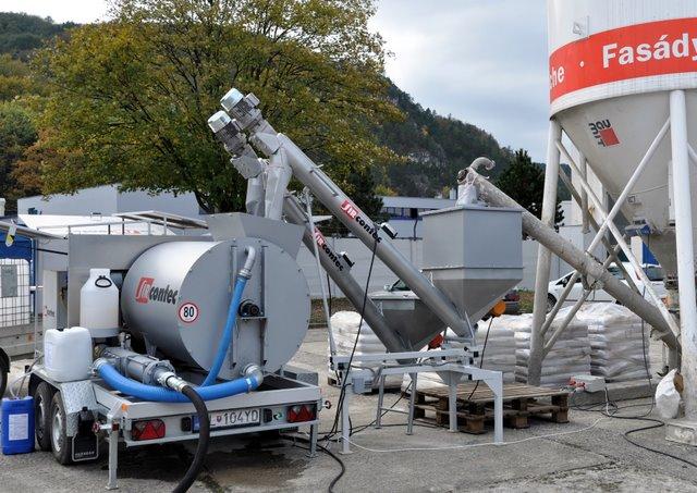 Výroba LB MS 1000 umožňuje automatické dávkovanie a