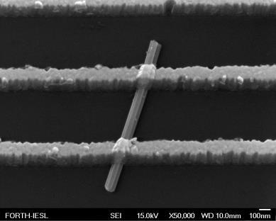 1620 nm Determination of apparent NW resistivity according to