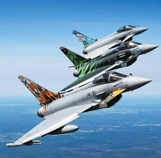 Η τριάδα των «special colors» Eurofighter.