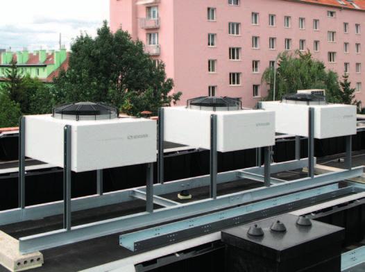 S-THERM+ EVI SCROLL TOPLINSKA PUMPA ZA GRIJANJE VODE SPAJANJE U KASKADU opća svojstva Mogućnost grijanja zgrade s visokim gubitcima Korisno za zagrijavanje stambenih i poslovnih zgrada Standardne