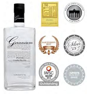 GARDEN SHED GIN 45% (6 X 70 CL) 4601173Κ GERANIUM