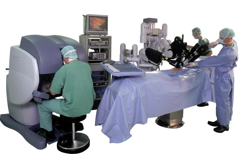 Νέες Τεχνολογίες Καθοδήγηση Επεμβατικών Διαδικασιών Ρομποτική Χειρουργική (RS), 1. Κονσόλα, 2.