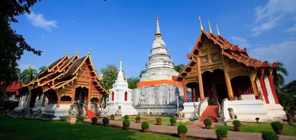 HALF DAY CHIANG MAI TEMPLES ΠΝΕΥΜΑΤΙΚΟ ΤΣΙΑΝΓΚ ΜΑΪ Έναρξη: 13:00 Διάρκεια: 4 ώρες Ανακαλύψτε την πνευματική πλευρά του Τσιάνγκ Μάι με επισκέψεις στους σημαντικότερους ναούς της πόλης.