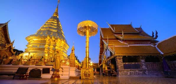 DOI SUTHEP TEMPLE & CITY TEMPLES WITH LUNCH ΤΑΞΙΔΙ ΣΤΗΝ ΙΣΤΟΡΙΑ Έναρξη: 08:30 Διάρκεια: 7 ώρες Αυτή είναι μια πολύ καλή περιήγηση για να ξεκινήσετε τη γνωριμία σας με το Chiang Mai αφού θα σας δώσει