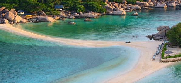 KOH TAO AND NANG YUAN BY CATAMA- RAN ΠΕΡΙΗΓΗΣΗ ΣΤΑ ΝΗΣΙΑ ΜΕ ΤΟ ΚΑΤΑΜΑΡΑΝ Έναρξη: 06:30 Διάρκεια: 10-11 ώρες Το Ko Tao ή αλλιώς το νησί χελώνα, είναι ευλογημένο με όμορφες παραλίες, όρμους, και