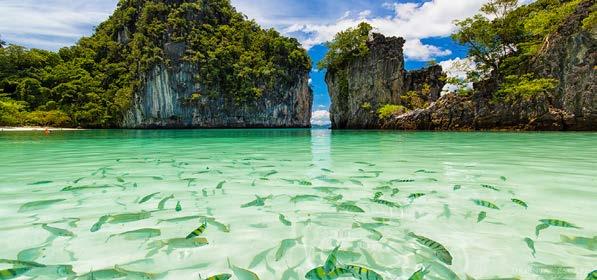 HONG ISLAND TOUR BY SPEEDBOAT ΚΡΟΥΑΖΙΕΡΑ ΣΤΟ ΝΗΣΙ HONG Έναρξη: 08:30 Διάρκεια: 6 ώρες Το Koh Hong και τα γειτονικά νησιά είναι μερικά από τα πιο εκπληκτικά νησιά του Krabi.