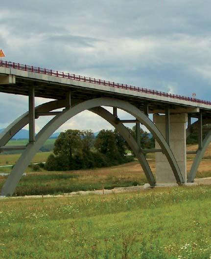 prierezov oblúkov a stlpov) dialnica D1 Jablonov Studenec, Most 205 (uzavreté vnútro prierezov oblúkov) S 2301 farba epoxidová
