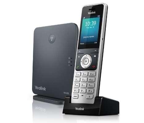 SIP-W60P paket (W60B+W56H) -Bežični SIP telefonski sustav visokih performansi -2.
