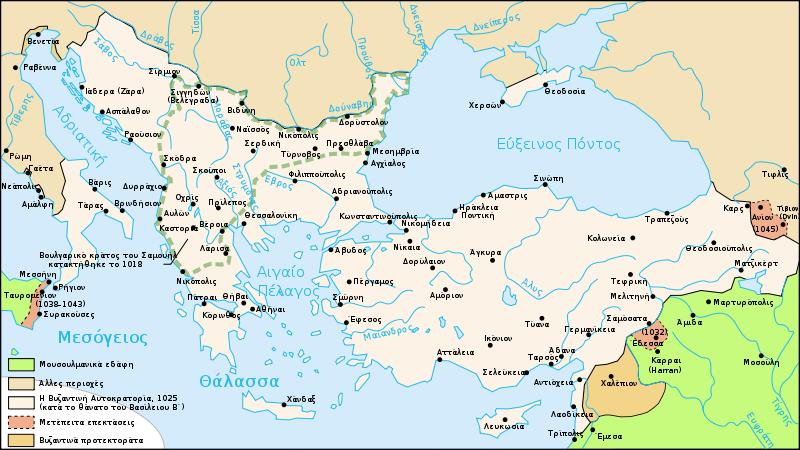 7. χέσεις Βυζαντίου Δύσης. Αγώνες για τη διατήρηση των ιταλικών κτήσεων (περιληπτικά) Ενίσχυση του ελληνικού πληθυσμού στις περιοχές της Ν.