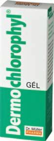 DermoChlorophyl Molekula chlorofylu patrí do rodiny prírodných látok porfyrínov, ktoré sa uplatňujú v energetických či dýchacích systémoch