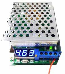 α40 ΜΕΤΑΤΡΟΠΕΑΣ DC/DC 300W, MAX 10A KAI ΡΥΘΜΙΣΤΗΣ ΤΑΣΗΣ 12V 24V 30V ΣΕ 5V 8.