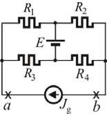 Ω ab За коло са слике напон празног хода Тевененовог генератора једнак је напону између чворова кола и може се одредити из једначине одакле је J ( ) V ab Струја кроз променљиви отпорник има вредност