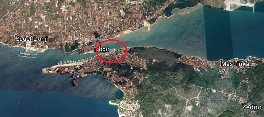 1. PODACI O ZAHVATU I OPIS OBILJEŽJA ZAHVATA 1.1. Opis glavnih obilježja zahvata Postojeće stanje Područje zahvata je obalni pojas otoka Čiovo, od Madiracinog mula do Duhanke, u zapadnom dijelu