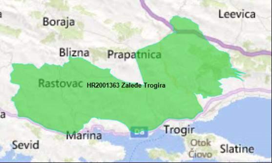 1 Falco peregrinus sivi sokol G 1 Grus grus ždral P 1 Hippolais olivetorum voljić maslinar G 1 Lanius collurio rusi svračak G 1 Lanius minor sivi svračak G 1 Lullula arborea ševa krunica G 1 Pernis