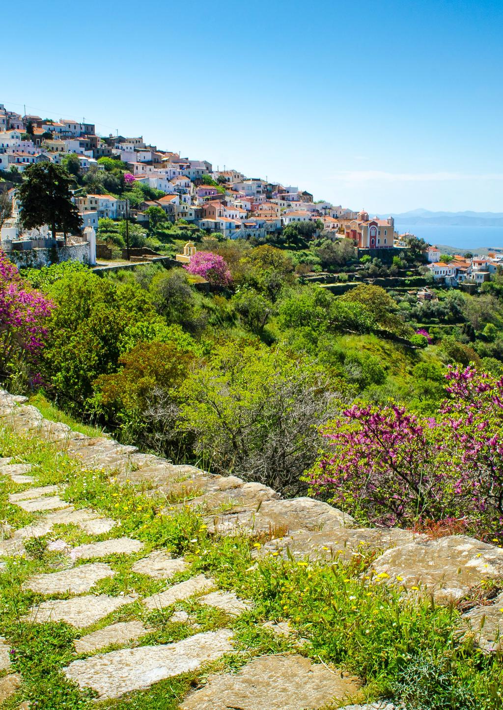 Ε Ν Α Λ Λ Α Κ Τ Ι Κ Ο Σ Τ Ο Υ Ρ Ι Σ Μ Ο Σ Τα Μονοπάτια της Κέας Ένας από τους πιο ενδιαφέροντες τρόπους να ανακαλύψετε την Κέα είναι να την περπατήσετε.