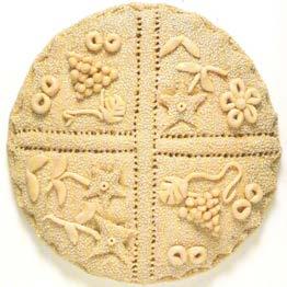 Αφιέρωμα: ΤΟ ΠΛΟΥΜΙΣΤΟ ΨΩΜΙ Μια αναδρμή στην Ιστρία τυ Κυπριακύ Διακσμημένυ Ψωμιύ Για τυς επισκέπτες τυ Μυσείυ διακσμημένυ ψωμιύ «Τ Πλυμιστό Ψωμί» στη Λεμεσό, τ ψωμί δεν είναι ένα βασικό είδς
