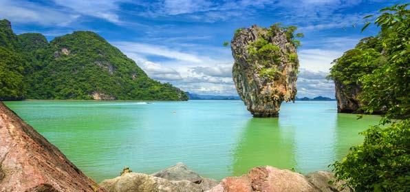 DISCOVER JAMES BOND ISLAND BY SPEED- BOAT ΠΕΡΙΗΓΗΣΗ ΣΤΟ ΝΗΣΙ ΤΟΥ ΤΖΕΗΜΣ ΜΠΟΝΤ Έναρξη: 08:30 Διάρκεια: 8 ώρες Η περιήγηση θα ξεκινήσει με μεταφορά με το mini bus από το ξενοδοχείο σας στην επαρχία