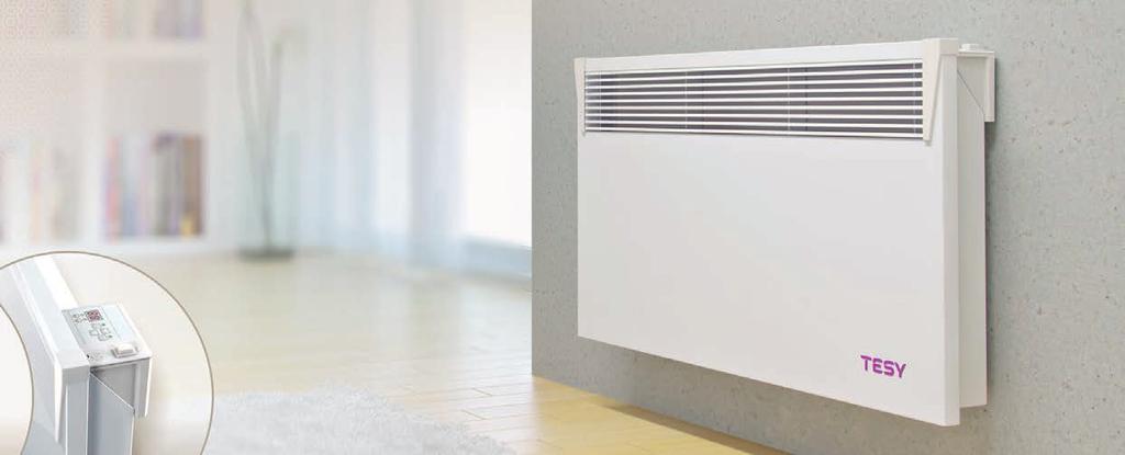 ΘΕΡΜΟΠΟΜΠΟΊ ΤΟΊΧΟΥ Θερμοπομποί τοίχου με ηλεκτρονικό θερμοστάτη Σειράς Heateco (CN 03) Κατασκευάστηκε στην ΕΕ χρόνια εγγύηση Έως και 25% ταχύτερη θέρμανση του δωματίου* Δυνατότητα τοποθέτησης στο
