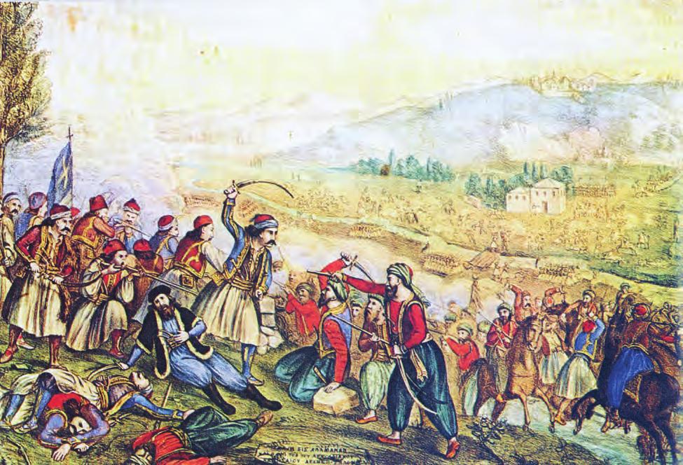 ΚΕΦΑΛΑΙΟ Α Από τους πιο ενθουσιώδεις πρω τεργάτες της Επανάστασης στα Σάλωνα, ο επίσκοπος (1818-1821) Σαλώνων Ησαΐας, ο οποίος βρήκε ένδοξο θάνατο στη μάχη της Χαλκωμάτας (Απρίλιος 1821), αποτέλεσε