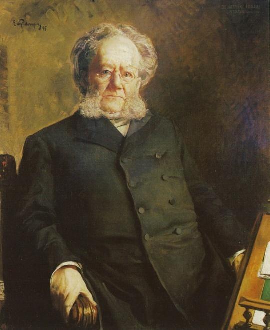 Ερρίκος Ίψεν (1828-1906) Ανάμεσα στο 1850 και το 1899 έγραψε 25 έργα. Τα περισσότερα είναι έμμετρα και αναφέρονται σε θέματα της σκανδιναβικής ιστορίας.