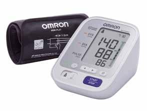 Automatický merač krvného tlaku na pažu Intellisense technológia Ikona správneho nasadenia manžety kontrola správneho utiahnutia manžety Grafické zobrazenie