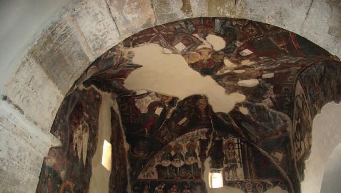 Επιχειρώντας μία πρώτη προσέγγιση θεωρούμε ότι η μορφή του Πέτρου είναι δυνατό να συγκριθεί με το δεύτερο στρώμα τοιχογραφιών από τον ναό της Αγίας Κυριακής στην Αργυρούπολη (Ανδριανάκης &