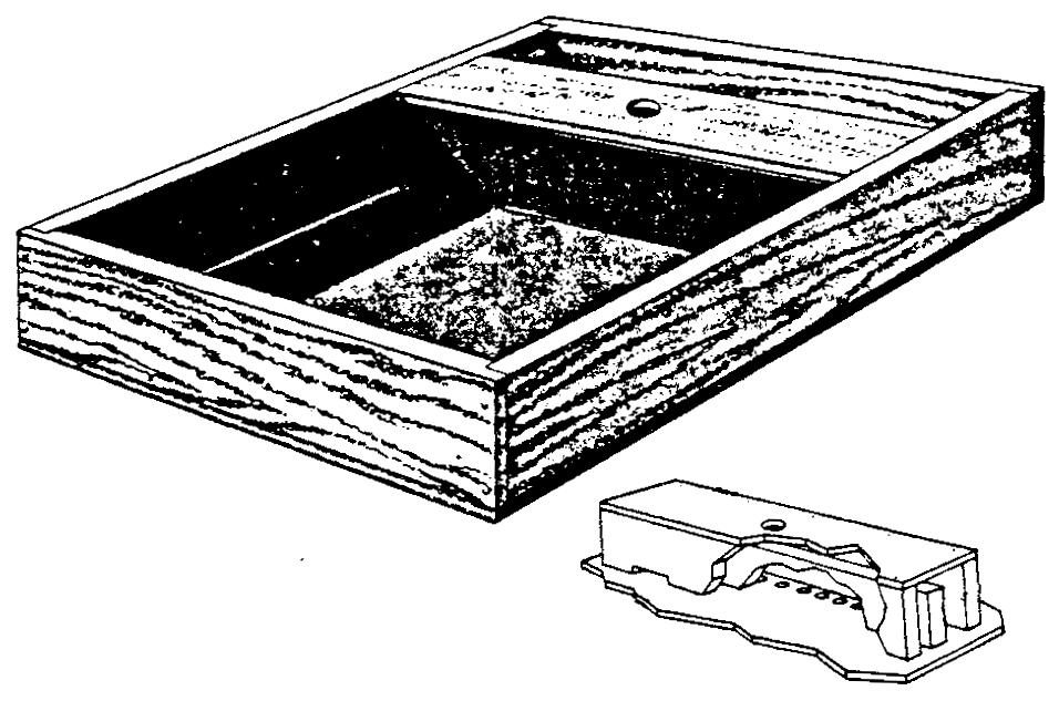 Μελισσοκοµικός εξοπλισµός Εικόνα 68. Εργαλείο κυψέλης (από Χαριζάνη, 1996). Τροφοδότης. Με τους τροφοδότες, παρέχουµε στις µέλισσες σιρόπι όταν υπάρχει έλλειψη τροφής.