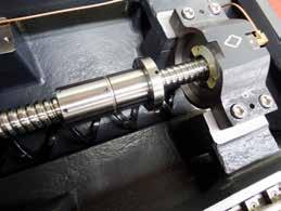 Ball screw bearing lubrication