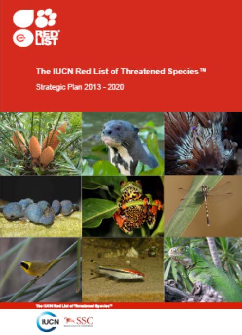 ευρωπαϊκούς κόκκινους καταλόγους για τα είδη ή τους οικοτόπους, ή «είδη που δεν καλύπτονται από τους ευρωπαϊκούς κόκκινους καταλόγους».