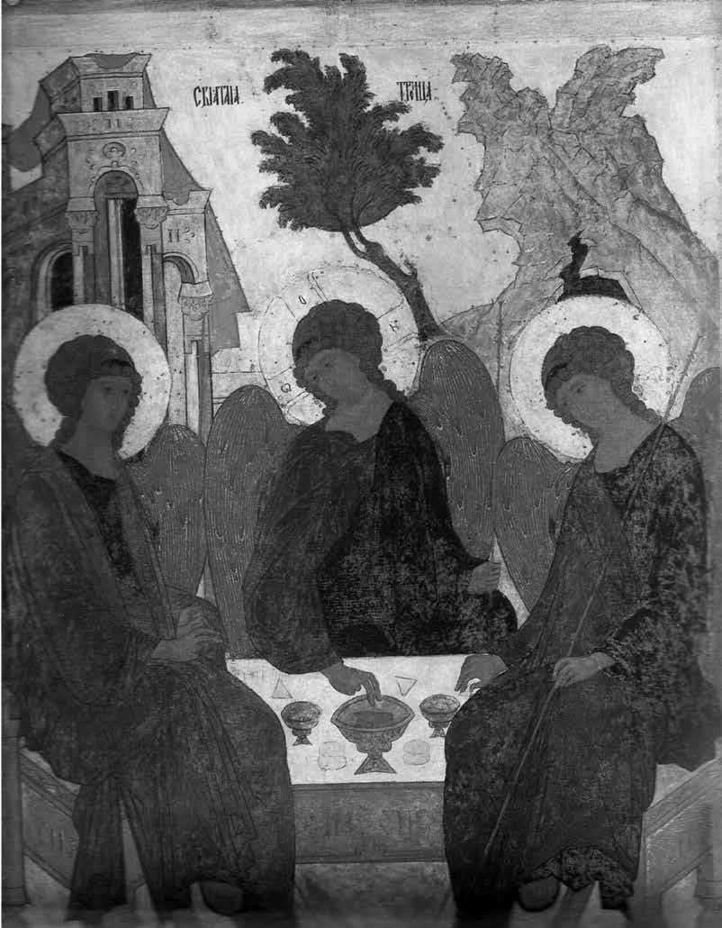 Сл. 30. Гостољубље Аврамово, монах Пајсије, 1484 1485.