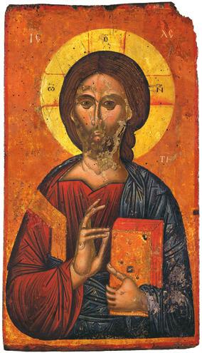 Byzantine Museum of Kastoria Икона Христа Спаситеља (117 x 71,5 cm) Икона Христа Спаситеља (сл.