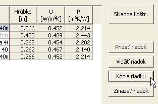 Pre zmenu skladby podlahy kliknite na tlačidlo Skladba konštr. v pravom menu (Obr. 2-37) Obr. 2.8-37 Skladba konštrukcie podlahy 9.