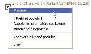 Kapitola 2-Podlahové vykurovanie 10. Rozdeľovač uložíte do projektu kliknutím na želané miesto ľavým tlačítkom myši.