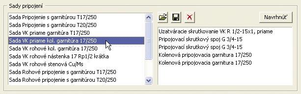 Kliknite ľavým tlačítkom myši na Ventil Kompakt - R 1/2 (Obr. 3.2-17) Obr. 3.2-17 Napojenia vykurovacieho telesa 3.