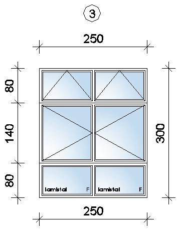 4. Prozor 250x300 kom 3,00 5.