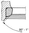 MATERIJALI ZA VENTILE Ventili se mogu raditi od legiranih čelika za poboljšanje (Č.4730; Č.5430). Češće se koriste austenitni čelici otporni na koroziju i visoke temperature (npr. usisni Č.