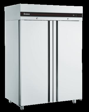 Upright Freezers Technical Characteristics Armoires Congelateurs Caracteristiques techniques Door thickness70mm thick Freezers are equipped with a frame electric resistance Redesigned condenser for