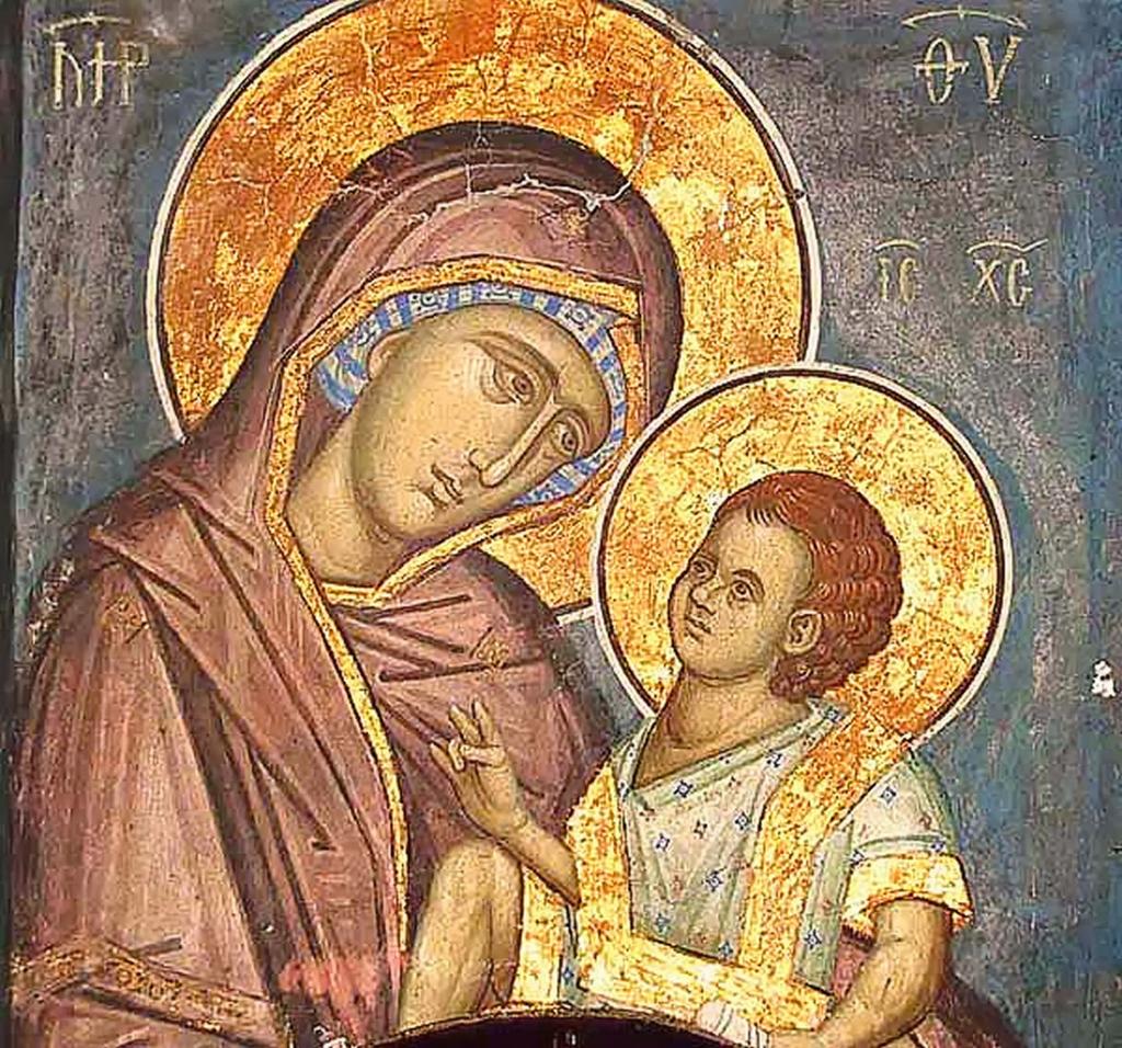 The Feast of the Synaxis of the Theotokos, December 26 held the stars in worship, did through a star ὑπὸ ἀστέρος ἐδιδάσκοντο σὲ προσκυνεῖν, learn to worship You, (worship You) the τὸν Ἥλιον τῆς