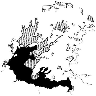 ο Ασπροπάρης ήταν πολύ κοινός κατά τον 19ο αιώνα και αναπαραγόταν σε όλη την ηπειρωτική χώρα και πολλά νησιά, σε πεδινές και ημιορεινές περιοχές (Εικόνα 2α, περιοχές με μαύρο και με διαγράμμιση:
