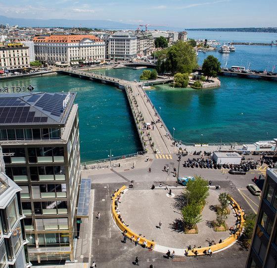 4.6.2 Ανάπλαση πλατείας Place du Rhone, Γενεύη.
