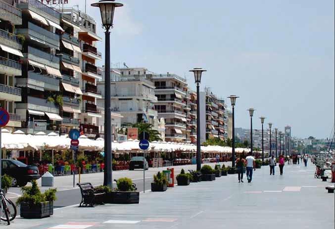 4.6.6 Τι ισχύει στο Βόλο Από την έρευνα που πραγματοποίησα στην πόλη του Βόλου, διαπιστώθηκε η υποτυπώδης χρήση του ξύλου στο αστικό περιβάλλον.
