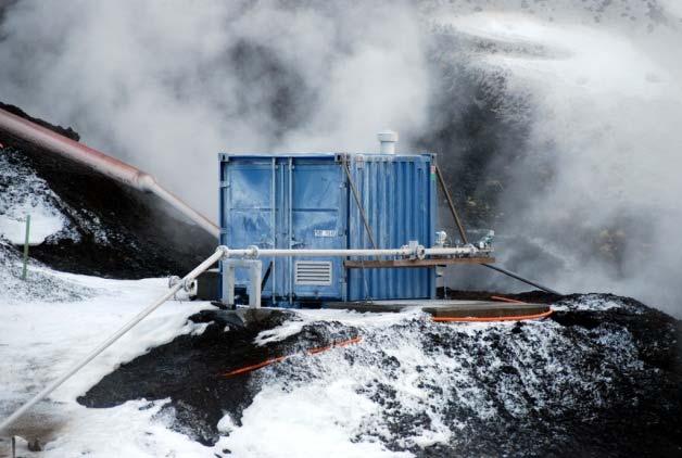 tonn af 64% CO 2, 35% H 2 S