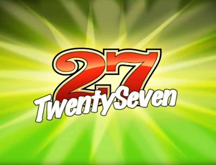 3.4.1 TWENTY SEVEN / ΠΕΡΙΓΡΑΦΗ To ÇTwenty SevenÈ είναι ένα παιχνίδι βασισμένο σε 3 κυλίνδρους, όπου όλα τα κέρδη αποδίδονται για