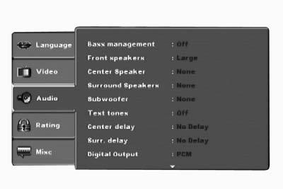 10.3.3 Indstilling af videoudgangen via fjernbetjeningens knapper Videoudgangen til RGB-formatet, Progressive-Scan-formatet og HDMI-formatet kan også indstilles direkte på fjernbetjeningens knapper.
