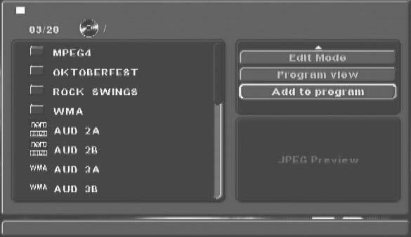 13. Afspilning af JPEG-Photo CD/WMA/MP3/MPEG4 Læg et lagermedium ind i DVD-afspilleren. Hvis du bruger et hukommelseskort eller USB-stik, skal du trykke på knappen DVD/CARD/USB.