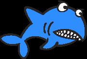 Επιπλέον, όταν ο καρχαρίας ακουμπήσει ένα κόκκινο ψάρι τότε θα πρέπει να φορέσει την ενδυμασία απογοήτευσης shark-c, να χάνει το εφέ του χρώματός του κατά 20 (να φαίνεται πιο αδύναμος) και να