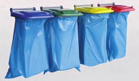 STALCI ZA VREĆE S PLASTIČNIM POKLOPCEM Stalci za vreće s plastičnim
