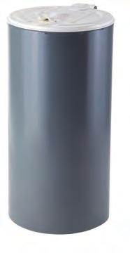 11 kg Ø 485 x 1008 mm 120 l (vreća Tip: 1077, 1078) Tip: 7343-7 Stražnji otvoreni prostor omogućuje jednostavnu zamjenu vreće.