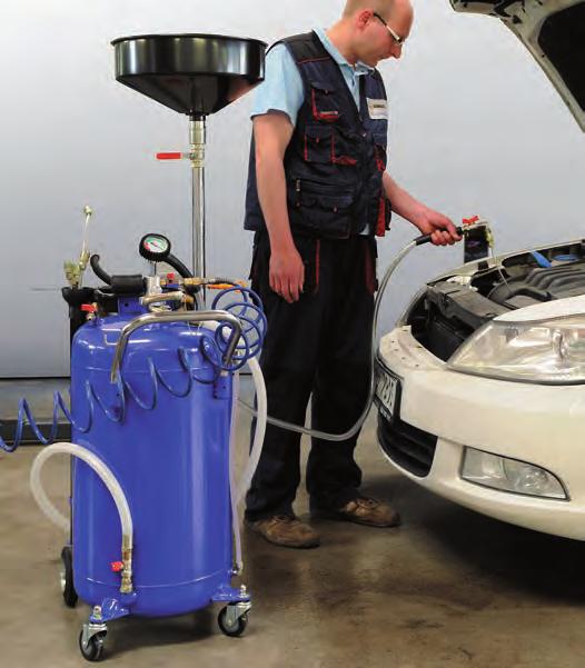 Tip: 6430 - Električno usisavanje (15 l/min) sa usisnim crijevom (2 m). - Manualno ispuštanje nakon skidanja plastičnog spremnika ili električno ispuštanje pomoću crijeva (2 m).
