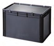 15 2,8 193,00 3876-ESD 600 x 400 x 335 15 18 3,5 216,00 3877-ESD 600 x 400 x 435 15 20 4,2 250,00 3878-ESD 800 x 600 x 235 10